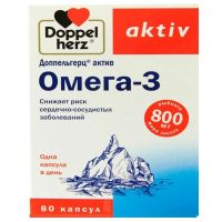 Доппельгерц актив омега-3 капс. №80 (QUEISSER PHARMA GMBH & CO. KG)