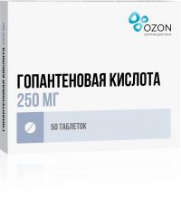 Гопантеновая кислота 250мг таб. №50 (ОЗОН ООО)