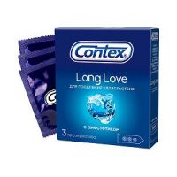 Презерватив contex №3 long love (AVK POLYPHARM SAS)