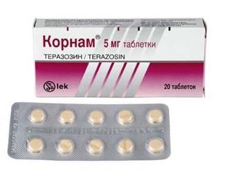 Корнам 5мг таб. №20 (Lek pharmaceuticals d.d.)