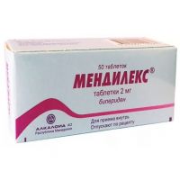 Мендилекс 2мг таб. №50 (ALKALOID AD_2)