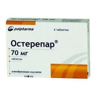 Остерепар 70мг таб. №4 (POLPHARMA PHARMACEUTICAL WORKS S.A.)