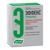 Эффекс трибулус 250мг таблетки покрытые плёночной оболочкой №60 (ЭВАЛАР ЗАО)