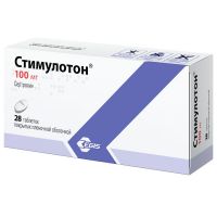 Стимулотон 100мг таб.п/об.пл. №28 (EGIS PHARMACEUTICALS PLC)