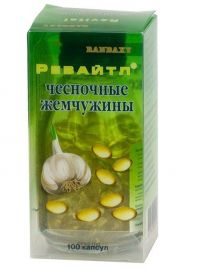 Ревайтл чесночные жемчужины капс. №100 (SOFTESULE PVT. LTD.)