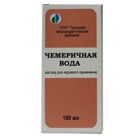 Чемеричная вода 100мл р-р д/пр.наружн. №1 фл. (ТУЛЬСКАЯ ФАРМАЦЕВТИЧЕСКАЯ ФАБРИКА ООО)