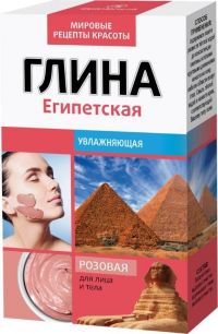 Глина розовая 100г египетская 2403 (ФИТОКОСМЕТИК ООО)