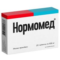 Нормомед 500мг таб. №20 (ВАЛЕНТА ФАРМАЦЕВТИКА АО)