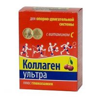 Коллаген ультра плюс глюкозамин 8г пор. №7 пак.  вишня (ВЕДА ООО)