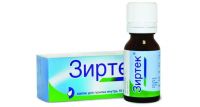 Зиртек 10мг/мл 10мл капли д/пр.внутр. №1 фл.-кап. (AESICA PHARMACEUTICALS S.R.L.)